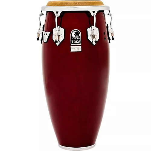 Toca Custom Deluxe Wood Shell Congas 11 In. Dark Wood - Musician's Friend