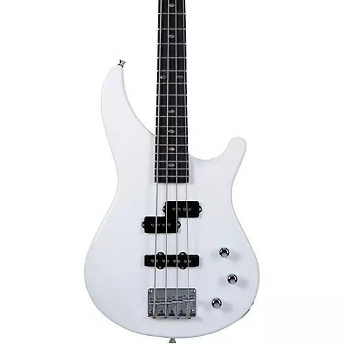 Mitchell MB100 Short-Scale Solidbody Electric Bass Guitar - White ...