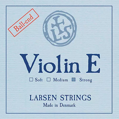 Larsen Strings Original Violin E String 4/4 Size Carbon Steel, Heavy ...