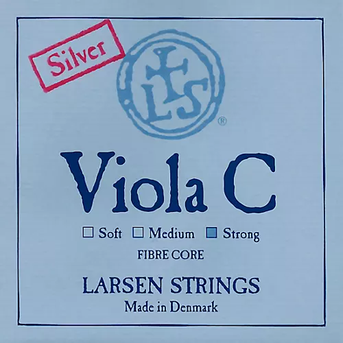 Viola Main String Larsen Strings Original Viola C String 15 To 16-1/2 In., Heavy Silver ...