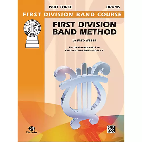 Alfred First Division Band Method Part 3 Drums - Musician's Friend